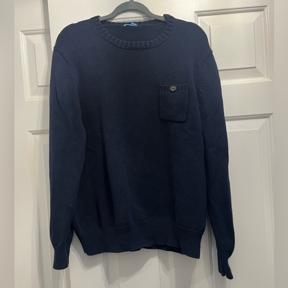 J. McLaughlin Navy Sweater